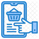 Shopping Mobilephone Busket Icon