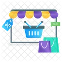Online Shopping Web Shopping Ecommerce Icon