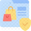Ecommerce Online Shopping Security Icon