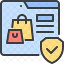 Ecommerce Online Shopping Security Icon