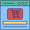 Ecommerce Online Shopping Worldwide Shopping Icon