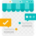 Ecommerce Chat Chat Website Icon