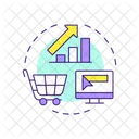 Ecommerce CRM  Icon