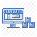 Ecommerce Online Shopping Icon