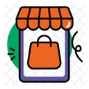 E Commerce Store Mobile Icon