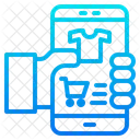 Mobilephone Ecommerce Shopping Icon