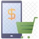 Ecommerce Online Shopping Market Icon