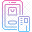 Ecommerce Online Shopping Credit Card Icon