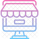 Ecommerce Store Online Shopping Icon