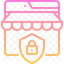 Ecommerce Web Secure Icon