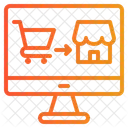 Ecommerce Online Shopping Internet Retail Icon