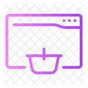 Ecommerce Shopping Basket Commerce And Shopping Icon