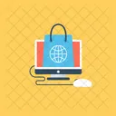 Online Shopping Ecommerce Icon