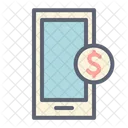 Phone Currency Coin Icon