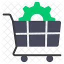 Ecommerce Solutions Order Management Shopping Cart Icon