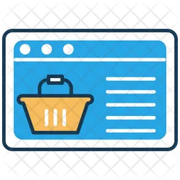 Ecommerce Website  Icon