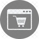 E Commerce Cart Websit Icon