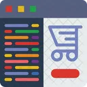 Ecommerce Website Shopping Website Shopping Website Icon