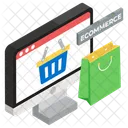 Ecommerce Website Online Shop Webshop Icon