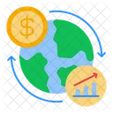 Economia Ciclo Economico Economia Circular Icono