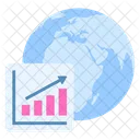 Global Economia Progreso Icono