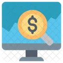 Economic Analysis  Icon