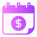 Money Dollar Schedule Icon