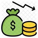 Economic Crisis  Icon