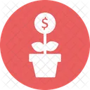 Economic Growth Interest Rate Investment Growth Icon
