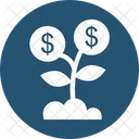 Economic Growth Interest Rate Investment Growth Icon