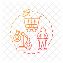 Cost Of Living Economic Inequality Basic Need Icon