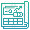 Economic Planning Market Economy Financial Icon