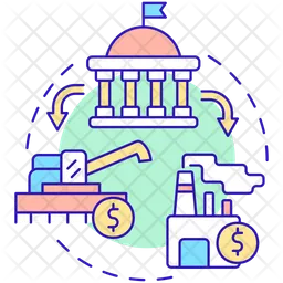 Economic System  Icon