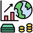 Economic System Gdp Growth Icon