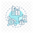 Goods And Services Consumption Administration Resources Icon