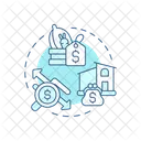 Goods And Services Consumption Administration Resources Icono