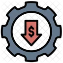 Rentable Gestion Del Dinero Riesgo Icono