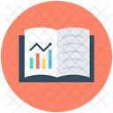 Economics Book Graph Icon