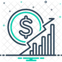 Economics Business Grow Icon