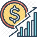 Economics Business Grow Icon
