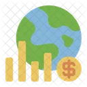 Economie Mondiale Economie Finances Icône