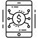 Economie Numerique E Commerce Lieu De Travail Numerique Icône