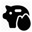 Epargne Confisquee Tirelire Epargne Icon