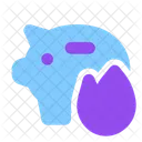 Epargne Confisquee Tirelire Epargne Icon