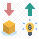 Economiser Des Couts Echange Transfert Icône