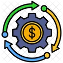 Economy Circular Economy Cash Flow Icon