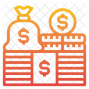 Money Stack Coins Icon
