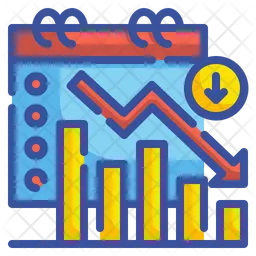 Economy Graph  Icon
