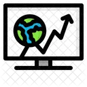 Economy Growth  Icon