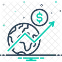 Economy Business Diagram Icon